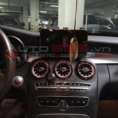 Bộ ốp cửa gió điều hòa AMG cho MERCEDES GLC Class - Ảnh nhỏ 1